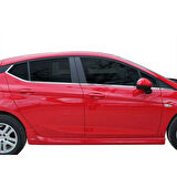 OPEL ASTRA K HB UYUMLU CAM ALT ÇITASI 8 PARÇA 2015-2021 PASLANMAZ KROM