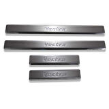 OPEL VECTRA B SEDAN UYUMLU KAPI EŞİĞİ 4 PARÇA 1995-2003 PASLANMAZ KROM