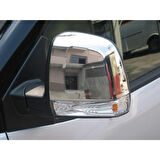 PEUGEOT BİPPER UYUMLU AYNA KAPAĞI 2 PARÇA 2008 ve ÜZERİ ABS KROM