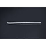 PEUGEOT PARTNER TEPEE UYUMLU SÜRGÜLÜ KAPI ÇITASI 2 PARÇA 2008-2018 PASLANMAZ KROM