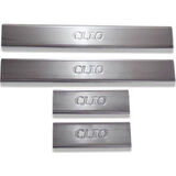 RENAULT CLİO 2 HB UYUMLU KAPI EŞİĞİ 4 PARÇA 1999-2006 PASLANMAZ KROM