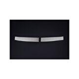 RENAULT CLİO 4 HB UYUMLU ARKA TAMPON EŞİĞİ 2 PARÇA 2012-2019 PASLANMAZ KROM