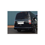 VW VOLKSWAGEN CADDY UYUMLU BAGAJ ÇITASI YAZILI 2003-2010 PASLANMAZ KROM