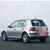 VW VOLKSWAGEN GOLF 5 HB/SW UYUMLU ARKA TAMPON EŞİĞİ  2005-2009 PASLANMAZ KROM