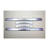 VW VOLKSWAGEN PASSAT B8.5 UYUMLU SEDAN KAPI EŞİĞİ 4 PARÇA 2019 VE SONRASI PASLANMAZ KROM