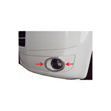 VW VOLKSWAGEN TRANSPORTER T5 UYUMLU SİS ÇERÇEVESİ 2 PARÇA 2010-2014 PASLANMAZ KROM