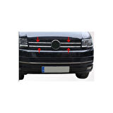 VW VOLKSWAGEN TRANSPORTER T6 UYUMLU ÖN PANJUR 4 PARÇA 2015 VE SONRASI PASLANMAZ KROM