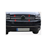 VW VOLKSWAGEN TRANSPORTER T6.1 UYUMLU ÖN PANJUR 4 PARÇA 2020 VE SONRASI PASLANMAZ KROM