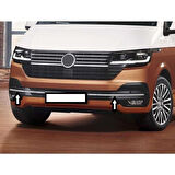 VW VOLKSWAGEN TRANSPORTER T6.1 UYUMLU ÖN TAMPON ÇITASI 4 PARÇA 2020 VE SONRASI PASLANMAZ KROM
