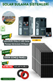SOLAR GÜNEŞ ENERJİ SULAMA SİSTEMİ 15Hp (11 kW) Solar Pompa Sürücüsü (Trifaze) 585 W Güneş Paneli