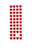 Sticker Kabartmalı Stiker Defter, Planlayıcı Etiket Kalp (cb469) 16x7 cm