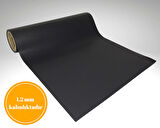 48 cm x 1 Metre Antrasit Kabartma Nokta Desenli Çekmece İçi Kaydırmaz Halı , çekmece halısı