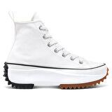 Run Star Hike Canvas Platform Erkek Beyaz Sneaker Ayakkabı 166799C