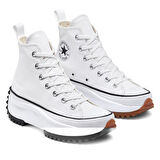 Run Star Hike Canvas Platform Erkek Beyaz Sneaker Ayakkabı 166799C