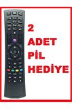 Vestel 40ua8900 FINLUX SEG REGAL HI-LEVEL SMART LED TV Uyumlu KUMANDA + 2 PİL internetli