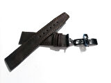 Fado Her Saate Uygun  Kelebek  Toka   24 MM    Hakiki Deri (250) SİYAH  TOKA  KOYU KAHVE