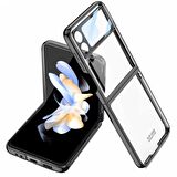 Smcase Samsung Galaxy Z Flip4 Kılıf Kıpta Sert Tareks Kapak