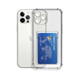 Smcase iPhone 14 Pro Kılıf Sfy Kartlıklı Darbe Korumalı Slim Silikon 