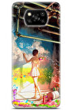 Xiaomi Poco X3 Pro uyumlu Girls 6 Şeffaf Renkli Hayaller
