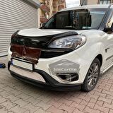 Fiat Doblo D4 2015-2021 Uyumlu Üniversal Astra H lip Esnek Ön Lip 2 Parça Tampon Altı Dil Karlık Ön Ek