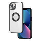 Smcase iPhone 13 Kılıf Kamera Korumalı Omega Lazer Silikon