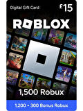 Roblox Hediye Kartı 1500 Robux
