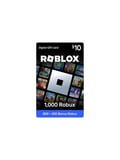 Roblox Robux Gift Card - 1000 Robux