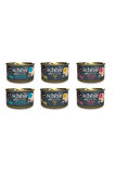 Schesir After Dark Pate 3 Çeşit Karma Kedi Konserve 80 Gr. X 6 Adet