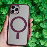 İPHONE 12 PRO TLP RENKLİ MAGSAFE ÖZELLİKLİ SİLİKON KILIF