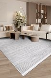 ANATOLIA HALI / SİMA-Beyaz/Gri - Özel Ölçü-Salon , Oturma Odası ve Koridor Halısı