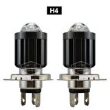 Hyundai İ10 2007-2019 Uyumlu Mercekli Far Ampulü Led Xenon Çift Renk Sarı-Beyaz Far Şimşek Etkili CSP Led Lamba Uzun Kısa 2 Adet Takım