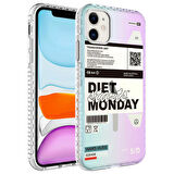 Smcase iPhone 11 Kılıf Desenli Elegans Serisi No Silikon