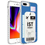 Smcase iPhone 7 Plus Kılıf Desenli Elegans Serisi No Silikon