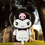 Folyo Balon Kuromi 80x50 cm siyah Büyük Doğum Günü Balonu