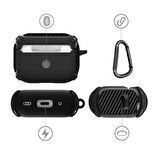 Gpack Apple Airpods Pro 2 Kılıf Sert Armor Karbon Görünüm A26