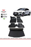 Audi A3 Sportback Paspas Bagaj Havuzu 2021 Sonrası 3D Ultraflex Set