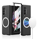 Gpack Samsung Galaxy Z Fold 3 Kılıf Wireless Şarj Özellikli Koruma