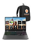 Lenovo LOQ R7 7435HS 16GB 512GB SSD RTX4070/8GB 115W 144Hz FHD 15.6" W11H Gaming Laptop & PER4 ÇANTA