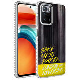 Smcase Xiaomi Redmi 10 2022 Kılıf Desenli Elegans Serisi Silikon