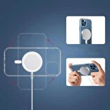İphone 11 Magsafe Uyumlu Sert Şeffaf Kılıf