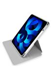 İpad Mini 6 Uyumlu Kılıf Katlanır Kalem Bölmeli Standlı Uyku Modlu Akıllı Kapak