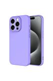 İphone 15 Pro Max İle Uyumlu İçi Kadife Yumuşak Silikon Lansman Telefon Kılıfı