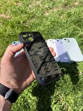 İphone 15 Uyumlu Parlak Premium Renkli Cam Telefon Kılıfı