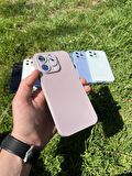 İphone 15 Pro Max Uyumlu Parlak Premium Renkli Cam Telefon Kılıfı