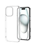 İphone 16 Pro Kılıf Süper Şeffaf Silikon Kapak