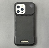 iPhone 16 Pro Max Parfümlü Koku Hazneli MagSafe Uyumlu Deri Kılıf 