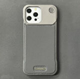 iPhone 16 Pro Max Parfümlü Koku Hazneli MagSafe Uyumlu Deri Kılıf 