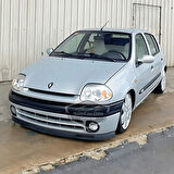 Renault Clio Symbol Hb&Sedan 1998-2002 Uyumlu Üniversal V2 Laguna Lip Esnek Ön Lip 2 Parça Tampon Altı Dil Karlık Ön Ek