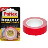 Pattex Double Type 120 KG. Montaj Bandı
