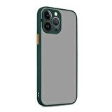 Smcase iPhone 14 Pro Max Kılıf Kamera Korumalı Renkli Bumper Hux Silikon